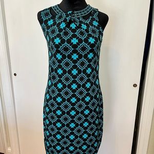 Magnolia Grace “Larsyn” Embroidered Knit Dress. Size XS.
